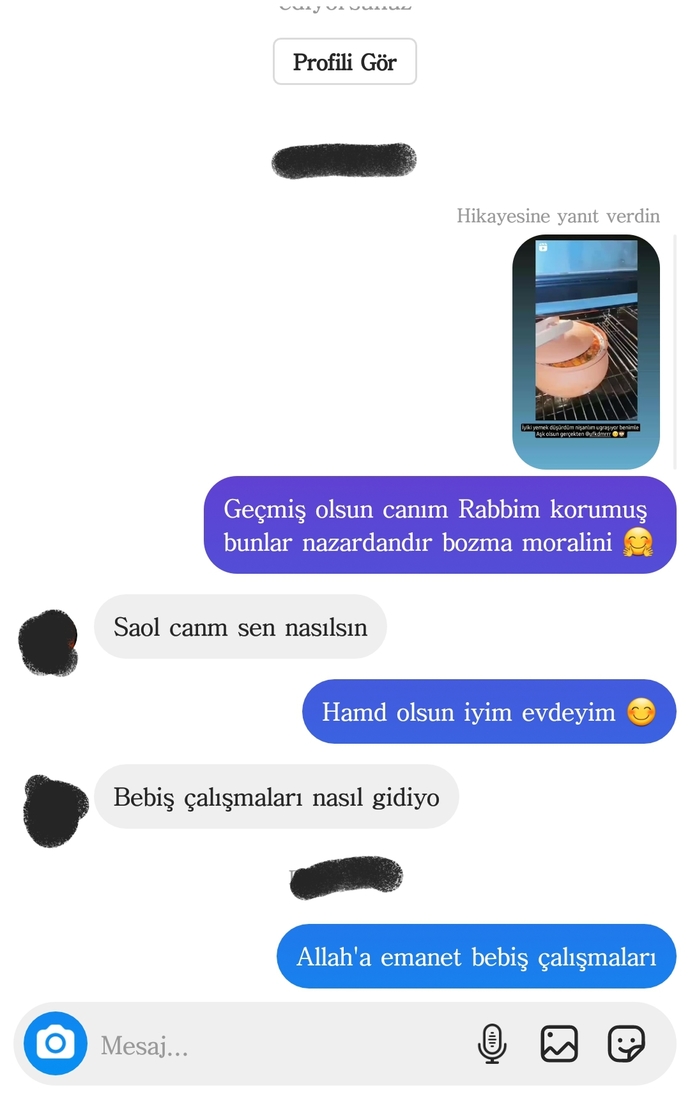 En son kime darıldınız?