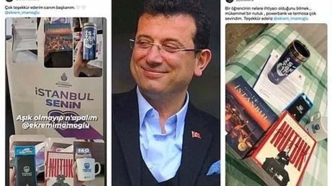 Ekrem İmamoğlu, İBB yurtlarında kalan öğrencilere hediyeler gönderdi. Siz en son ne zaman birinden hediye aldınız?