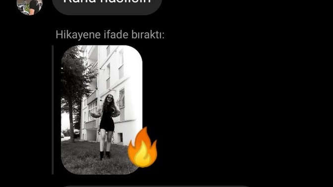 Eski sevgiliye cevap veriyor musun?