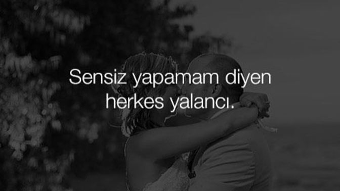 Sevgilin sana "sensiz yapamam, sensiz nefes alamam" dediği an bir "bit yeniği" olduğunu düşünür müydünüz?