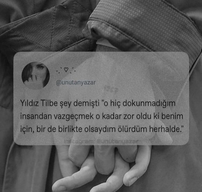Hayatınızda vazgeçmek için zorlandığınız biri oldu mu?