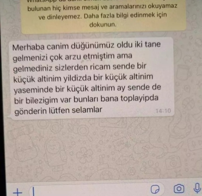 Düğünde taktığınız takıları geri ister misiniz?