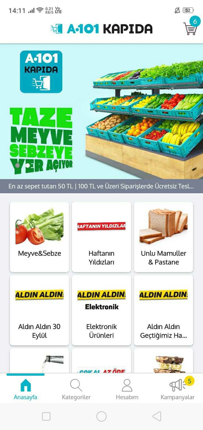 Hangi marketlerden alışveriş yapıyorsunuz?