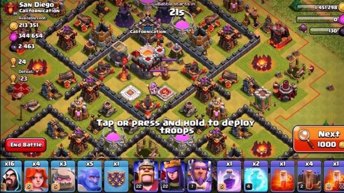 Clash Of Clans'da hava saldırısı mı, kara saldırısı mı?