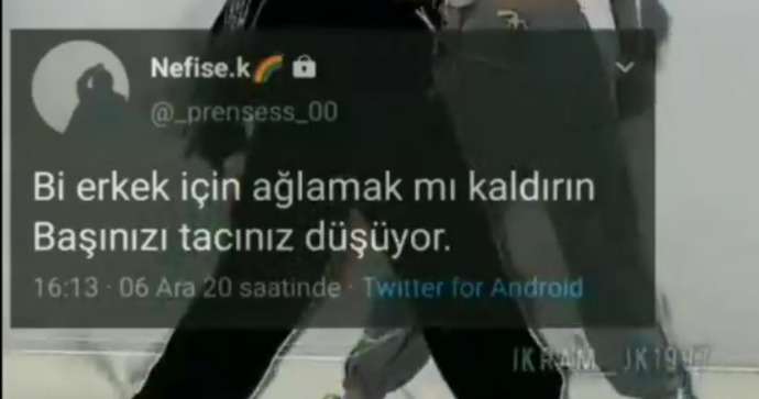 Şuana kadar bir erkek/kadın için ağladığınız oldu mu?