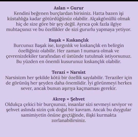 Sen en kötü yönlerin nedir?
