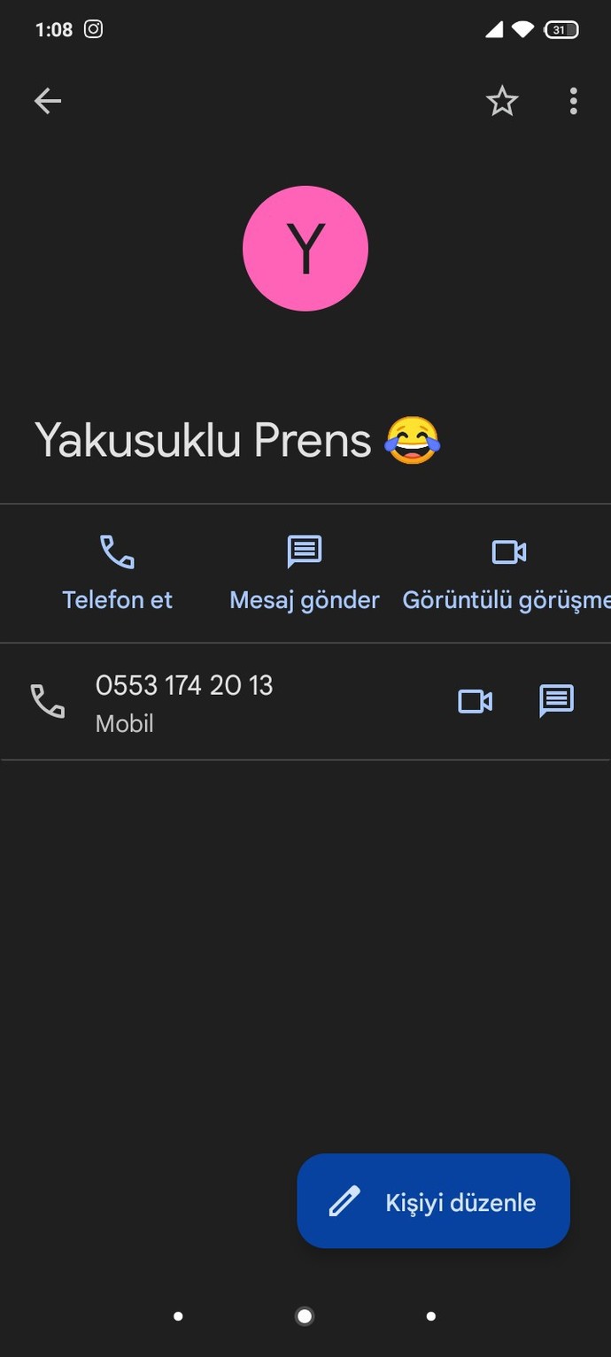 Sevgiliniz /eşiniz telefonda ne diye kayıtlı?