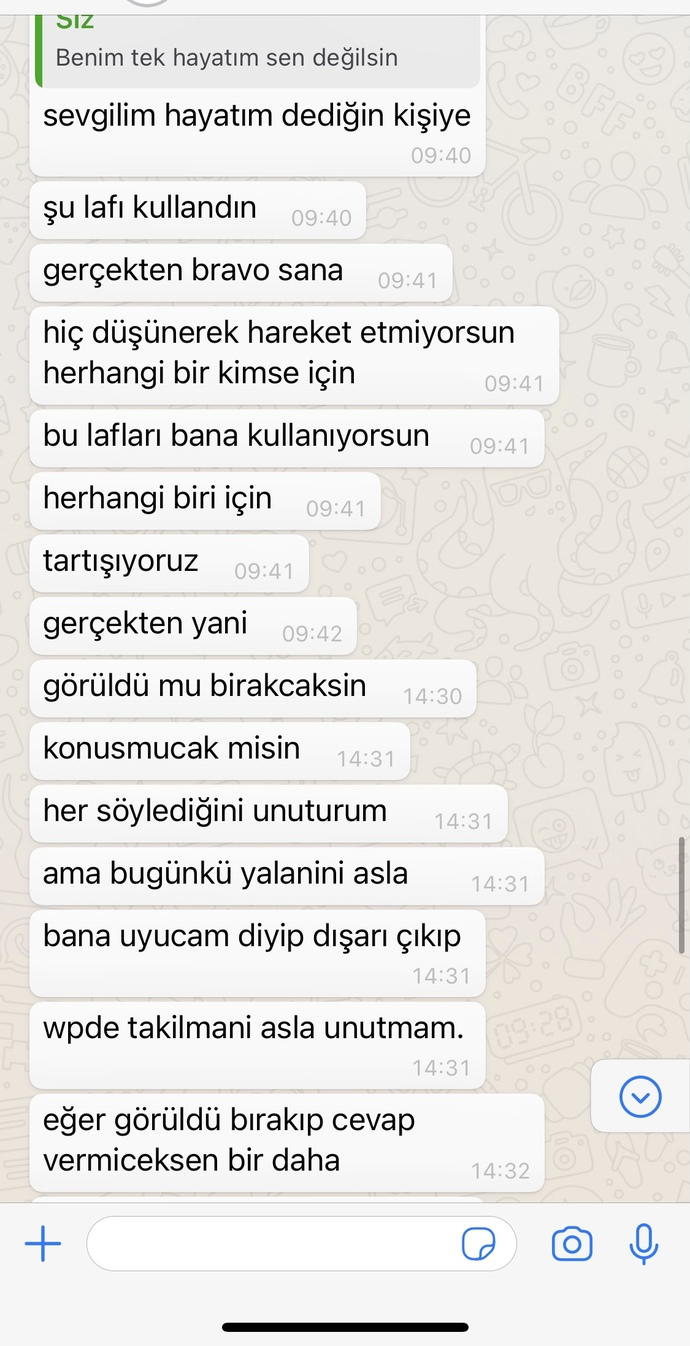 Sevgilimle kavgamız sizce kim haklı (RESİMLİ)?