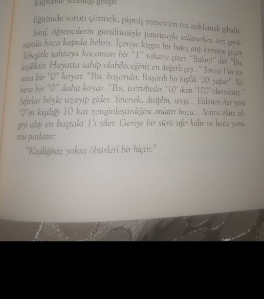 En sevdiğiniz kitaplardan alıntılar hangisi?