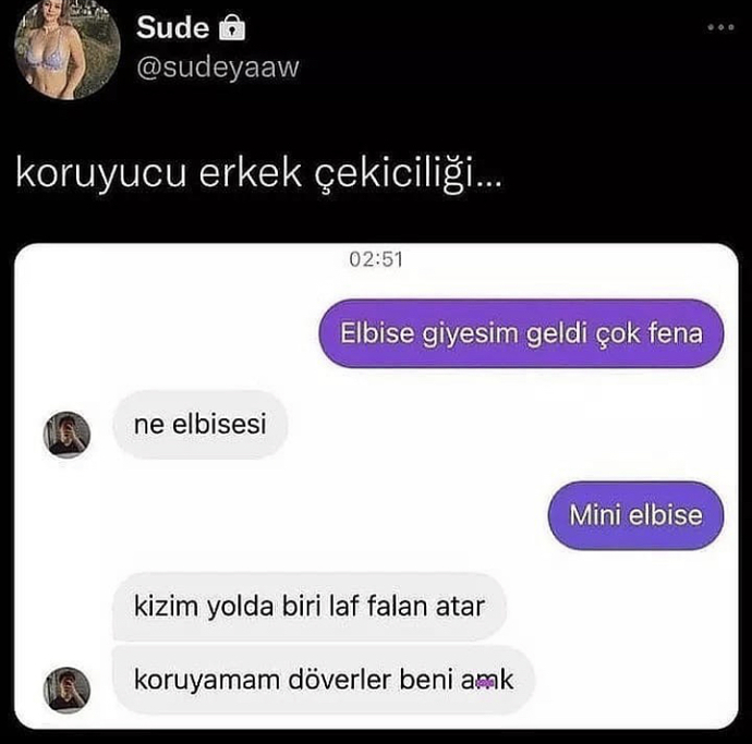 Koruyup kollayan erkek çekiciliği diye bir şey var mıdır?