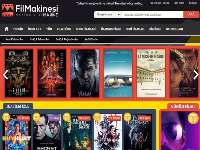Dizi/Filmleri hangi sitelerden izliyorsunuz?