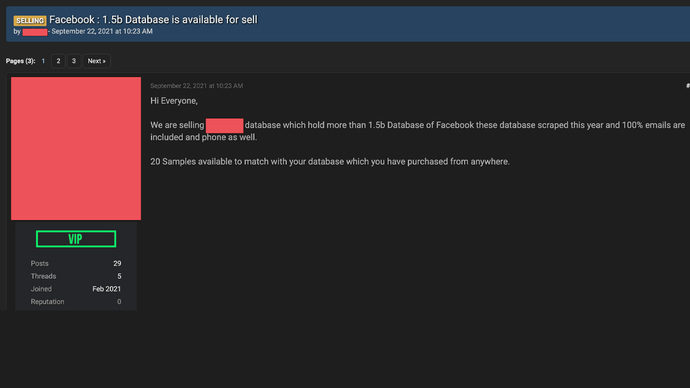 Facebookun 1.5 milyar kullanıcı verisini çaldırdığı iddia ediliyor, çöküşün nedeni bu mu?