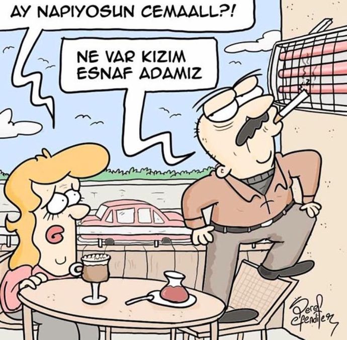 Bir esnaf yalanı söyler misiniz?