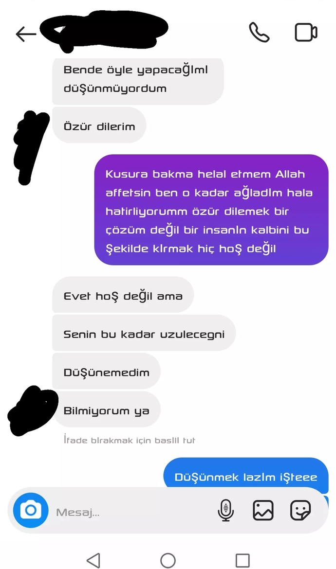 Ahınızı alan oldu mu hiç?