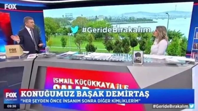 Selahattin Demirtaş'ın eşi Başak Demirtaş Fox TV'ye çıktı, kanala inceleme başlatıldı. Bu suç mu sizce?