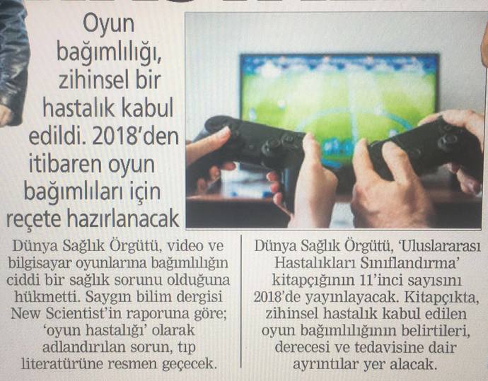 Oyun bağımlısı olmak bir suç mu? Çocukça bir davranış mı?