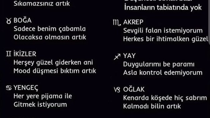 Burcun bugün ne diyor acaba?