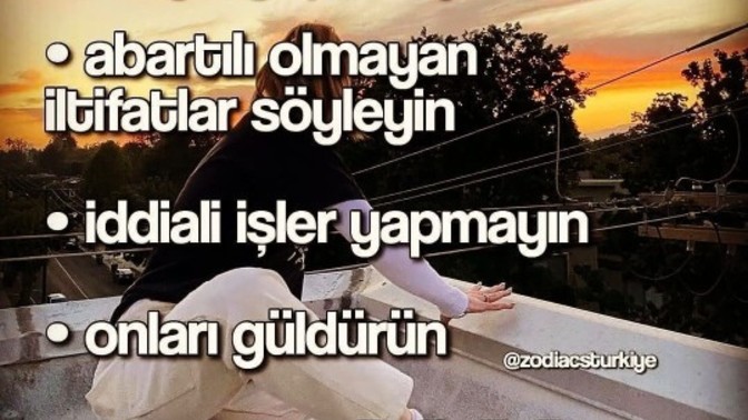 Acaba senin burcunu nasıl etkileriz?
