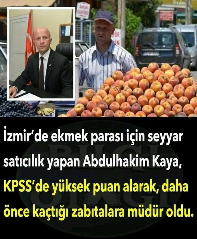 Zabıtalar tarafından darp edilen meyve satıcısına ne diyorsunuz?