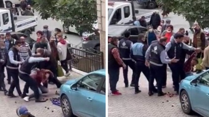 Zabıtalar tarafından darp edilen meyve satıcısına ne diyorsunuz?