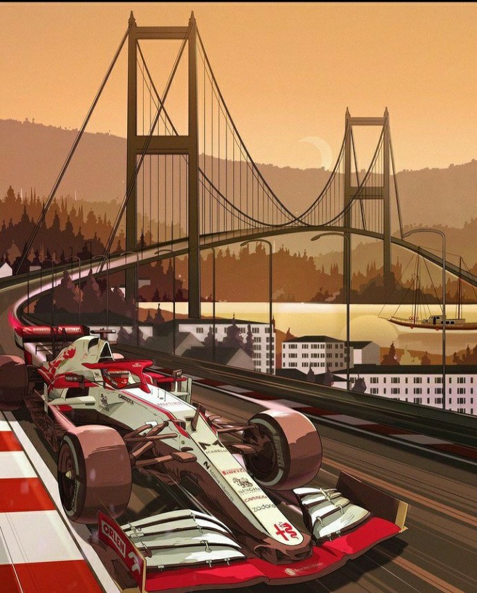 Sizce F1 yarışı için en iyi poster hangisi?