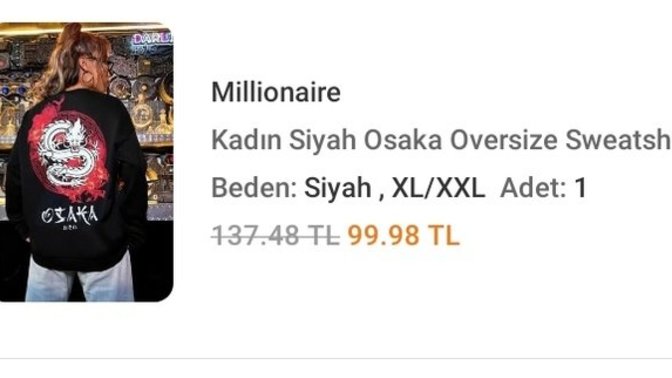 Xl aşırı mı büyük?