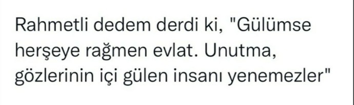 Gözlerinizin içiyle gülebiliyor musunuz?