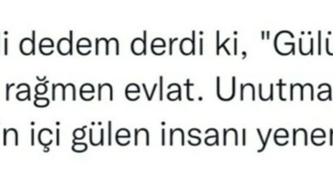 Gözlerinizin içiyle gülebiliyor musunuz?