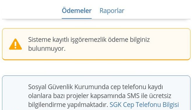 Rapor param neden yatmıyor?