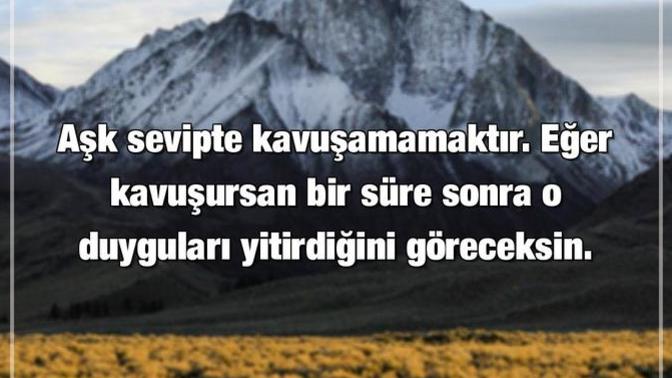 Gerçek aşıklar kavuşamayanlar mıdır?