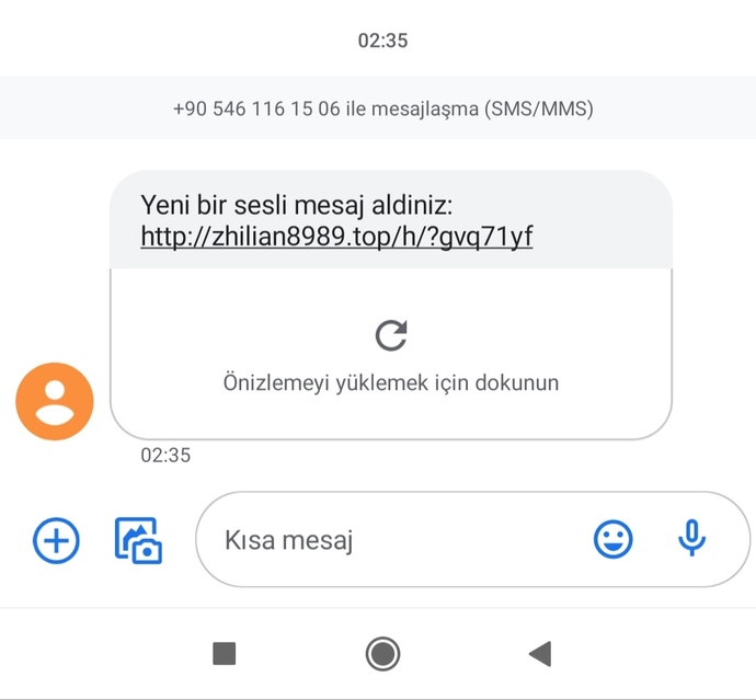Link açılmıyor dolandırıcı mı?