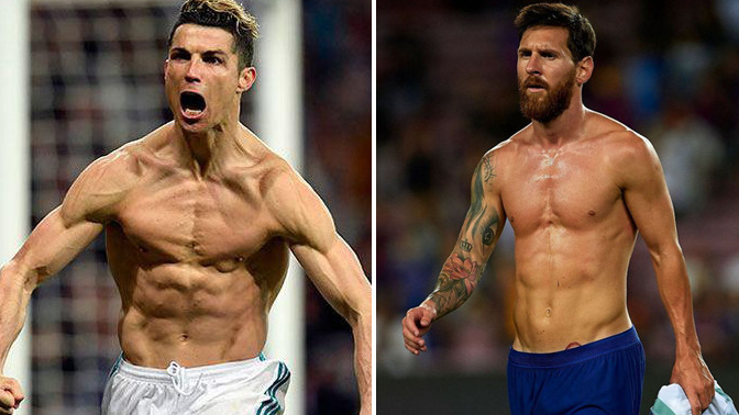 Ronaldo mu Messi mi, hangi futbolcunun vücudu daha iyi?