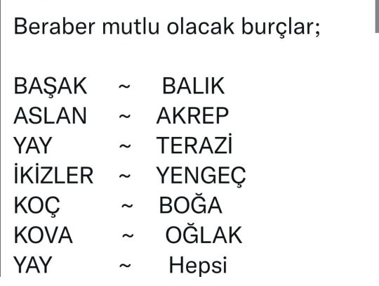Hangi burç ile mutlusun?