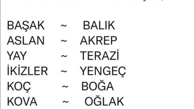 Hangi burç ile mutlusun?