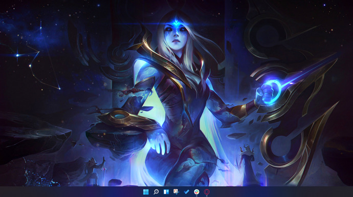 Bu da Windows 11li masaüstüm ;)
