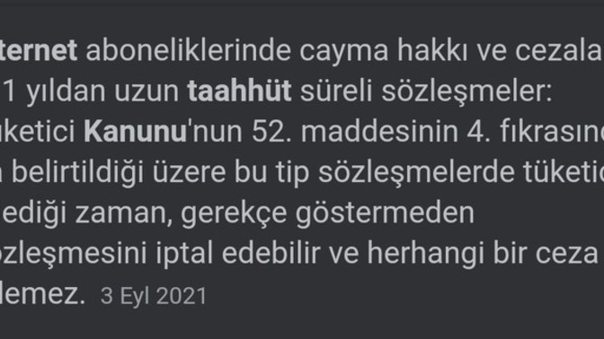 Ttnet cayma bedeli 570 tl?