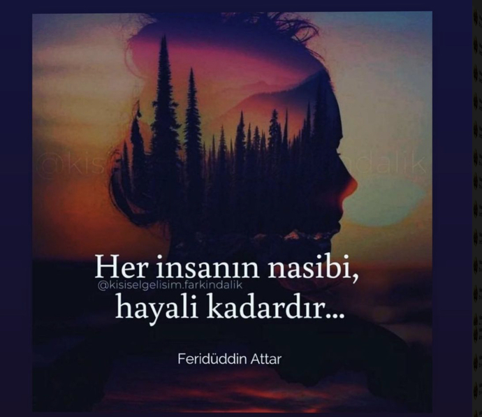 Hayaliniz neydi, ne nasip oldu?
