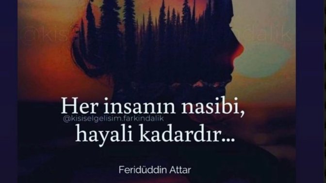 Hayaliniz neydi, ne nasip oldu?