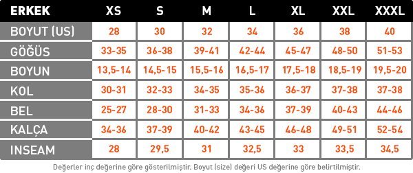 186-110 kilo bir erkeğe hangi beden sweat almalıyım?
