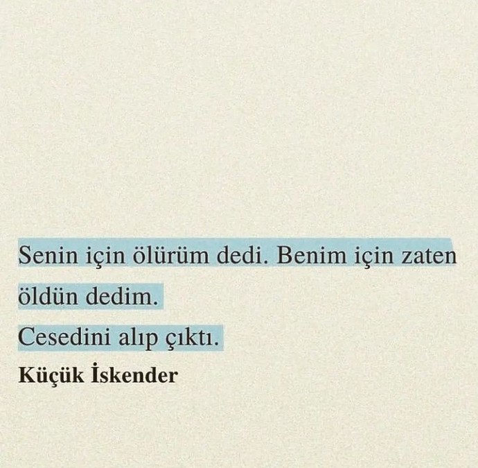 Senin için ölürüm diyenlere ne oldu?