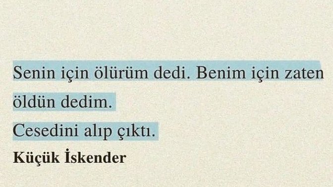 "Senin için ölürüm diyenlere" ne oldu?