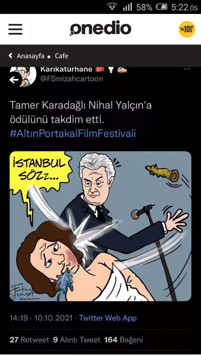 Nihal Yalçını şiddet görürken çizdi, sosyal medyada tepki yağdı! Fikirlerin nedir?