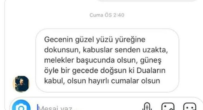 Dmden birine yürüyecek olsanız ilk cümleniz ne olurdu?