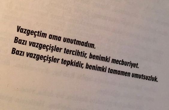 Neden vazgeçer insan tercih ettiğinden mi yoksa umutsuzluktan mı?