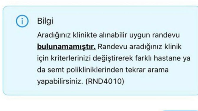 Son zamanlarda hastane için randevu alınamamasını neye bağlıyorsunuz?