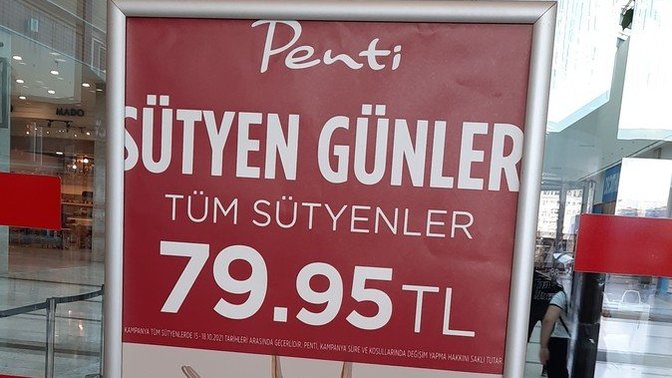 Kızlar, Penti de sütyen kampanyası var biliyor musunuz?