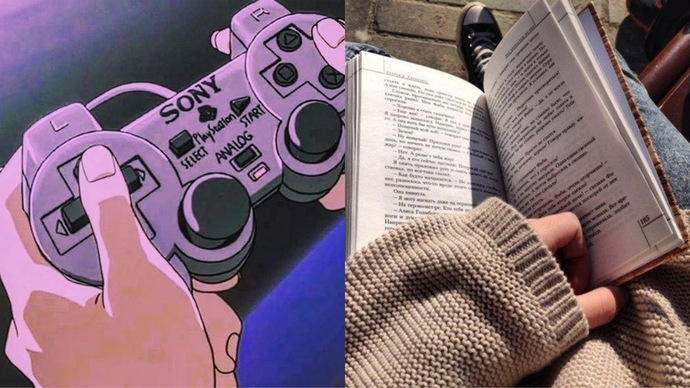 Bilgisayar oyunu oynamak mı, kitap okumak mı?