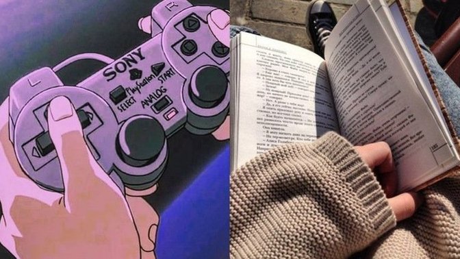 Bilgisayar oyunu oynamak mı, kitap okumak mı?