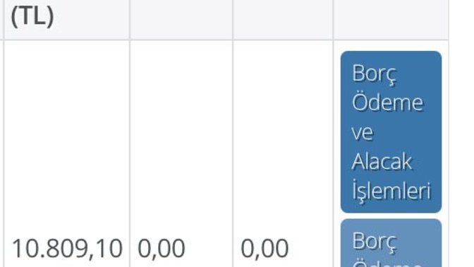 E devlette boyle bir sey cıktı ben simdi borclu muyum?