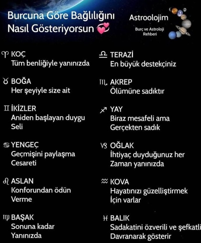 Sen bağlılığını nasıl gösteriyorsun?